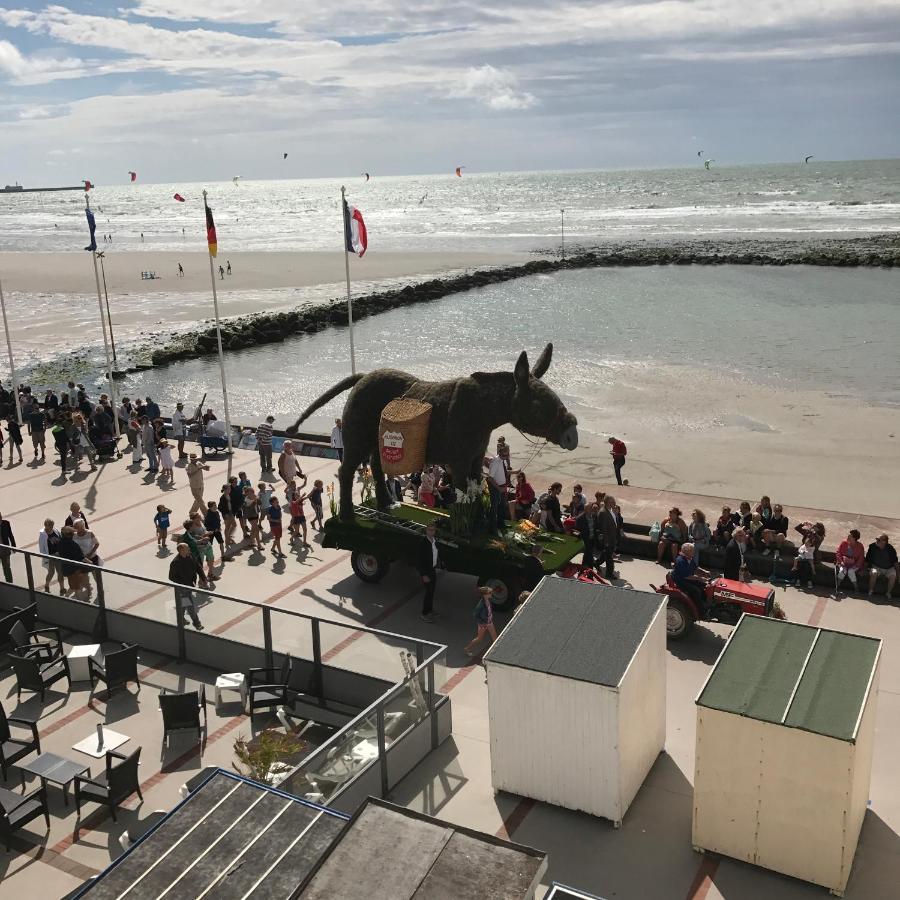 Le Coucher De Soleil - Face Mer Avec Terrasse Wimereux Luaran gambar