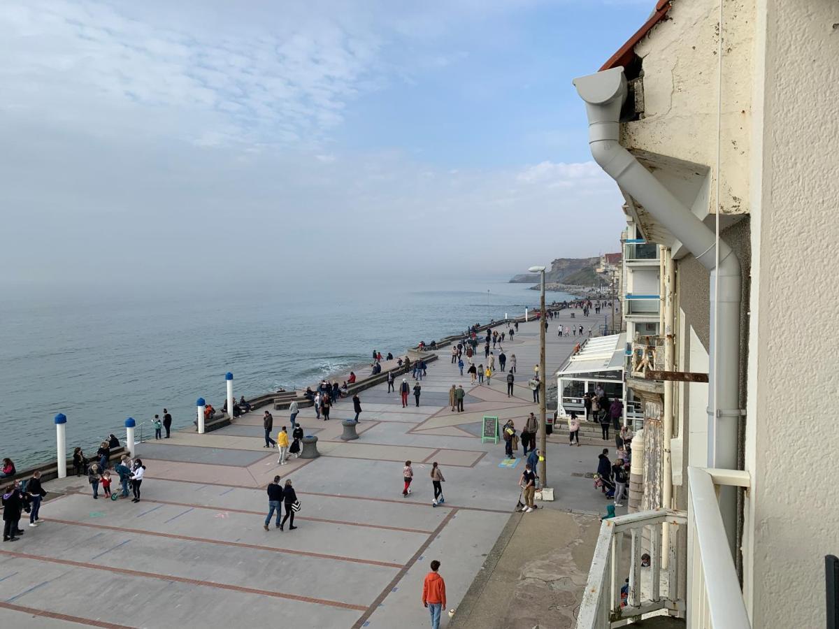 Le Coucher De Soleil - Face Mer Avec Terrasse Wimereux Luaran gambar